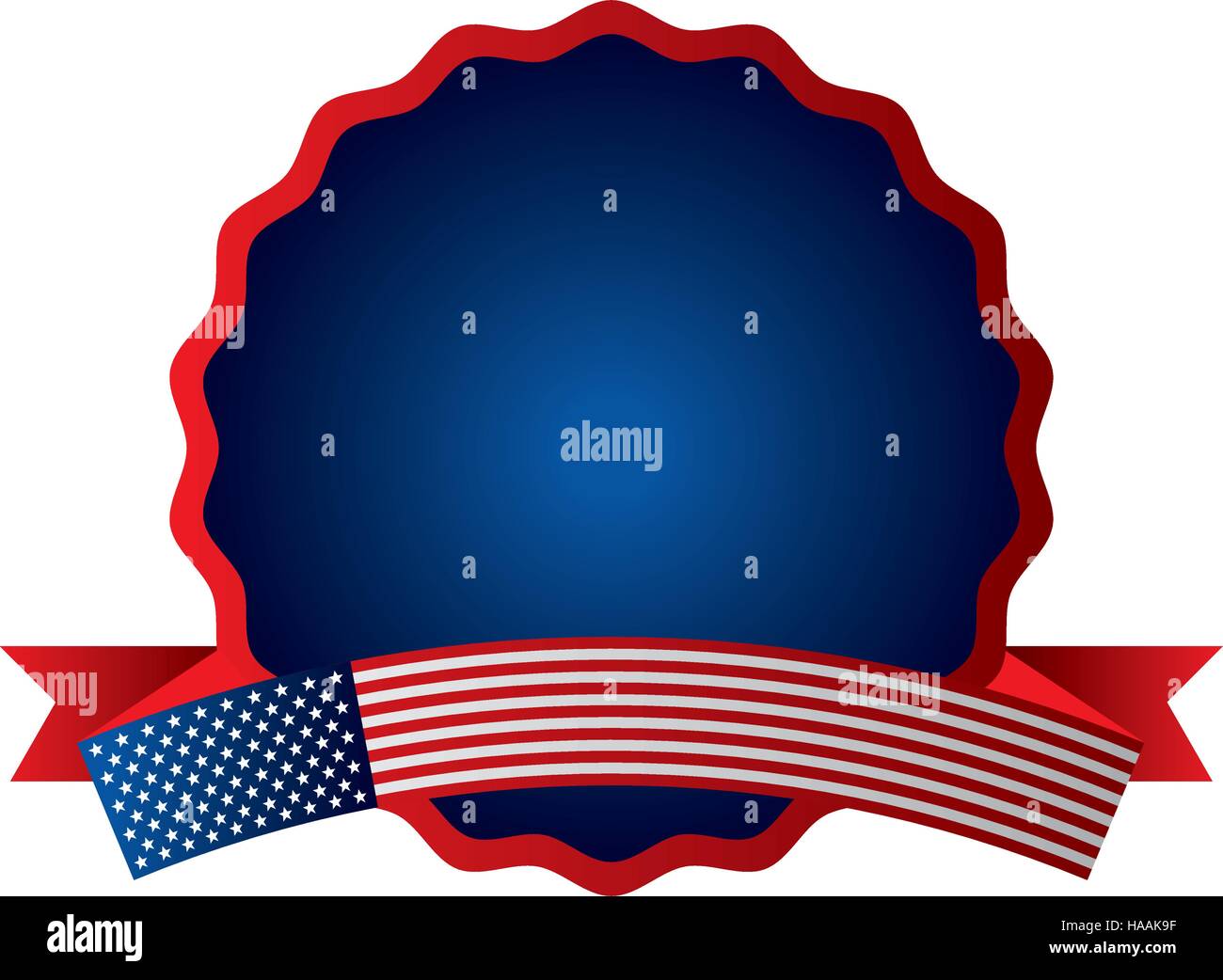 united states of america emblem vector illustration design Stock Vector ...