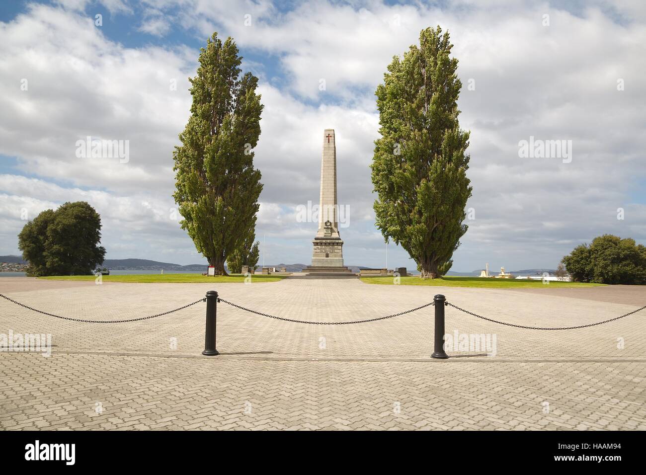 War memorial Hobart Stock Photo Alamy