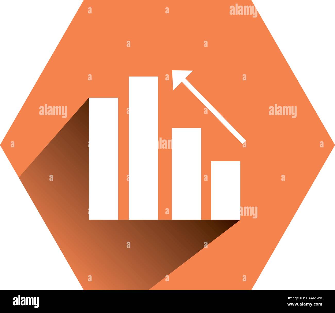 infographics bars isolated icon vector illustration design Stock Vector ...