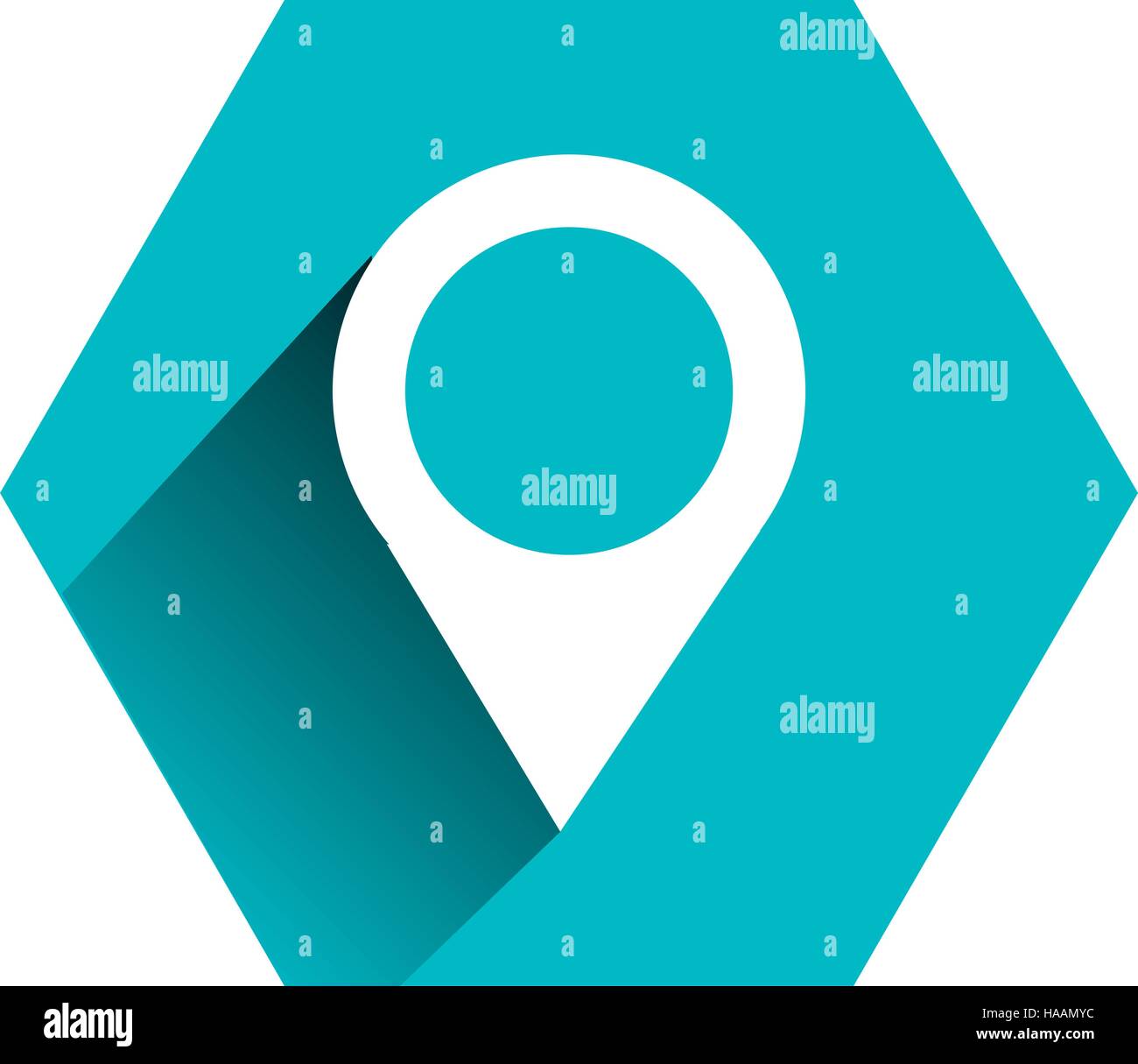 pin pointer location isolated icon vector illustration design Stock ...
