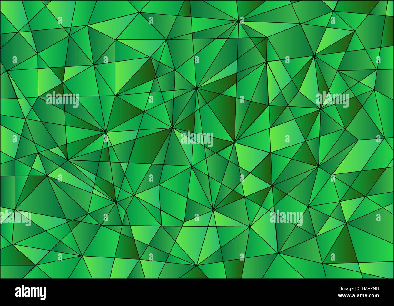 Abstract geometric pattern is composed of triangles of different sizes ...