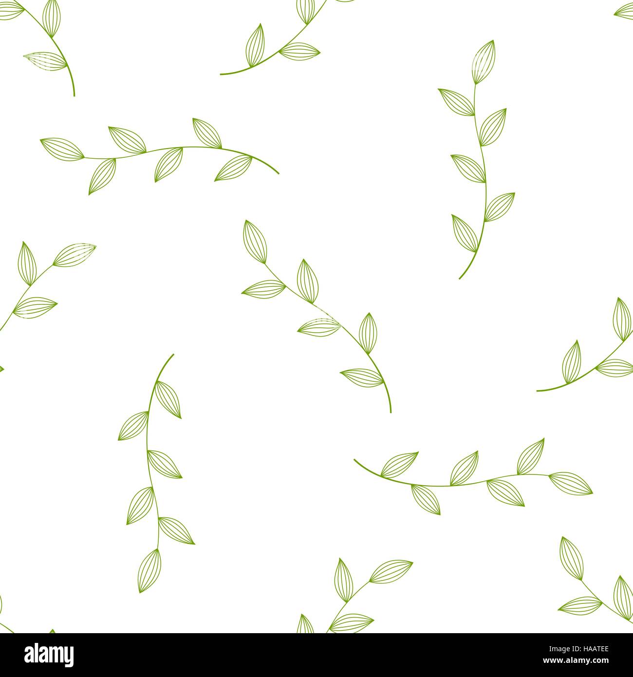 green seamless leaves Stock Vector Image & Art - Alamy