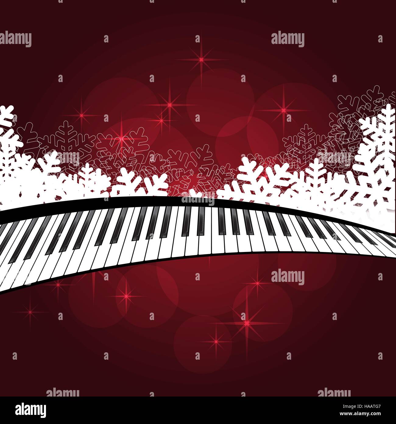 Blue template with piano Stock Vector Image & Art - Alamy