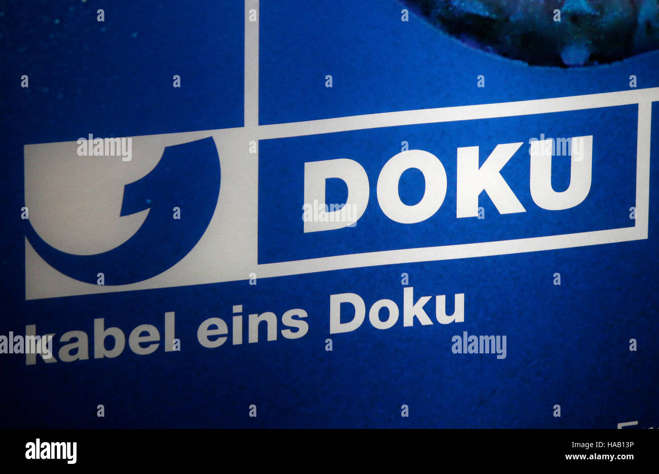 das Logo der Marke 'Kabel Eins Doku', Berlin. Stock Photo