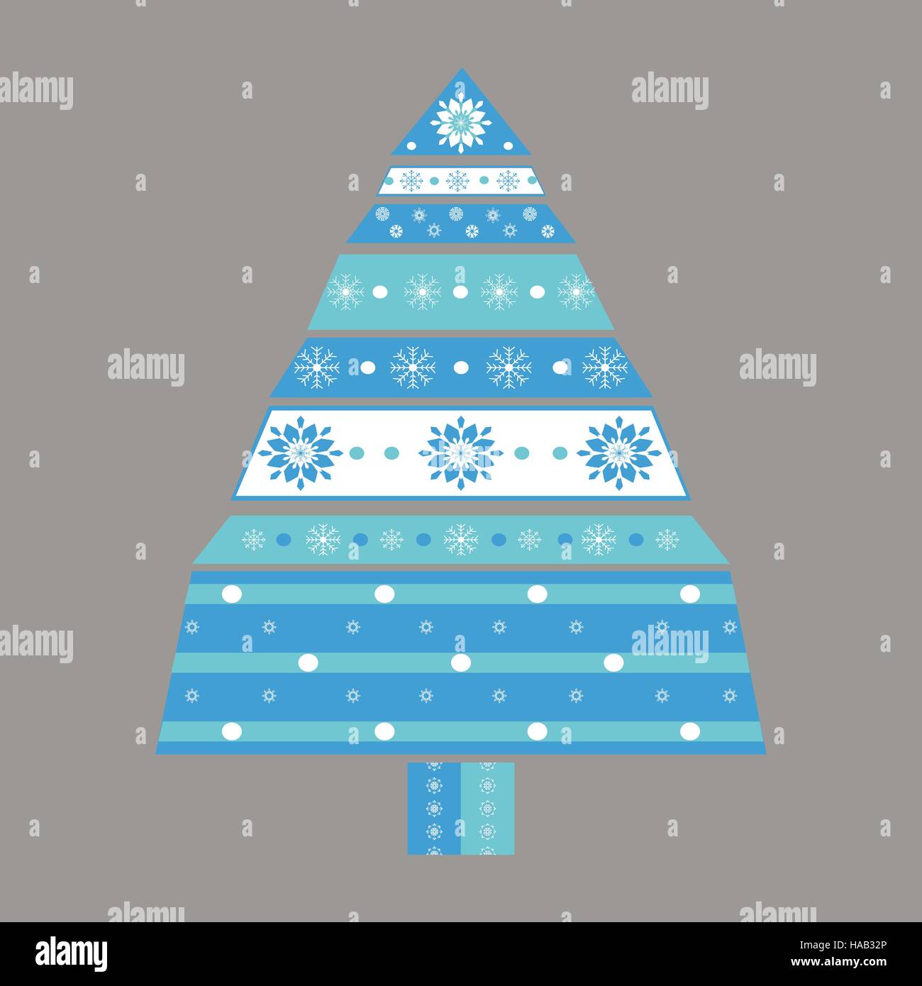 Christmas tree card background Stock Vector Image & Art - Alamy