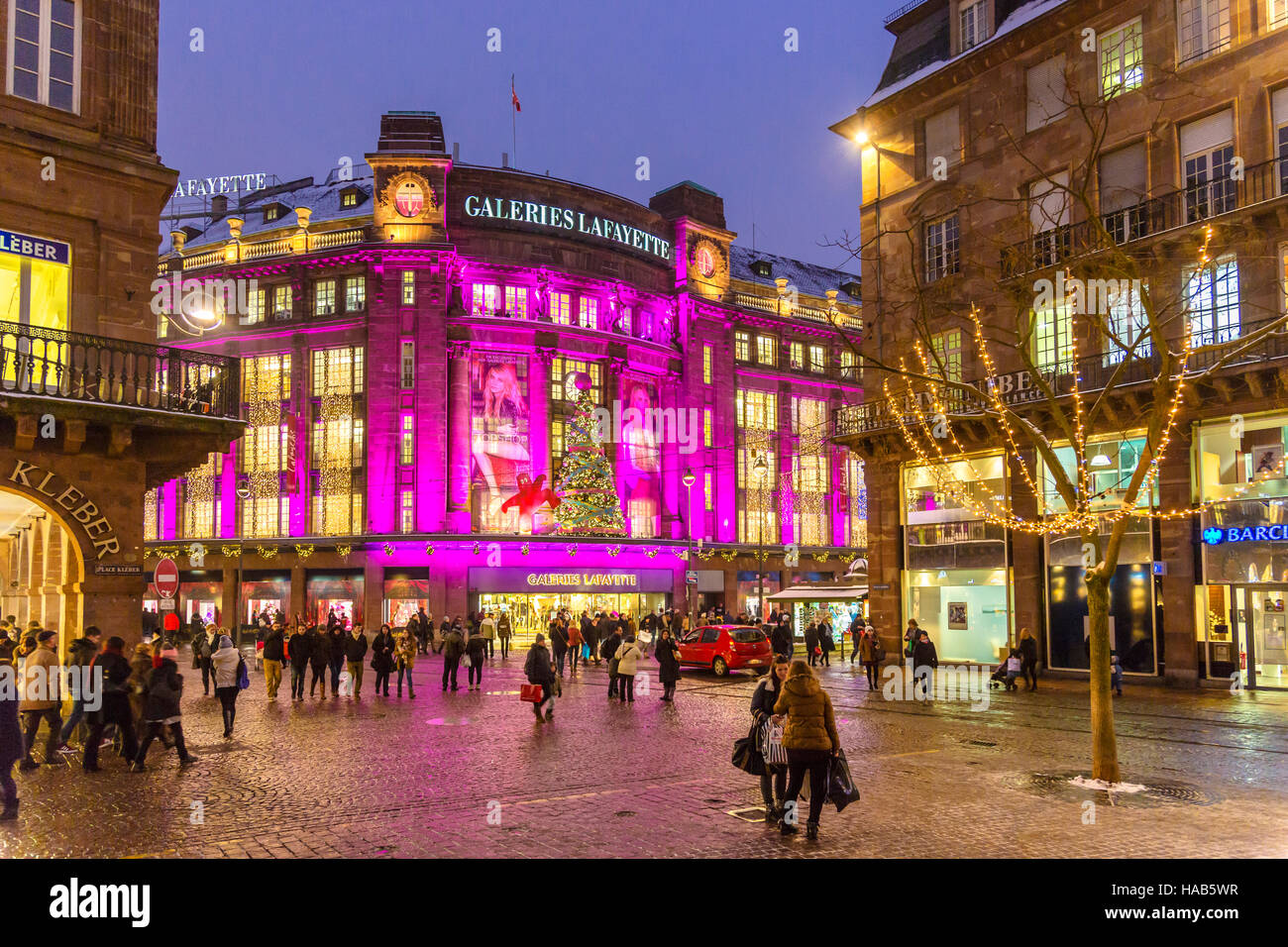 Galeries Lafayette Strasbourg High Resolution Stock Photography And Images Alamy
