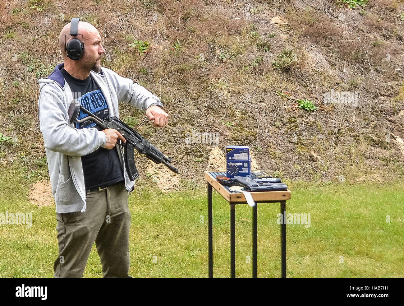 Ak47 shooting range hires stock photography and images Alamy