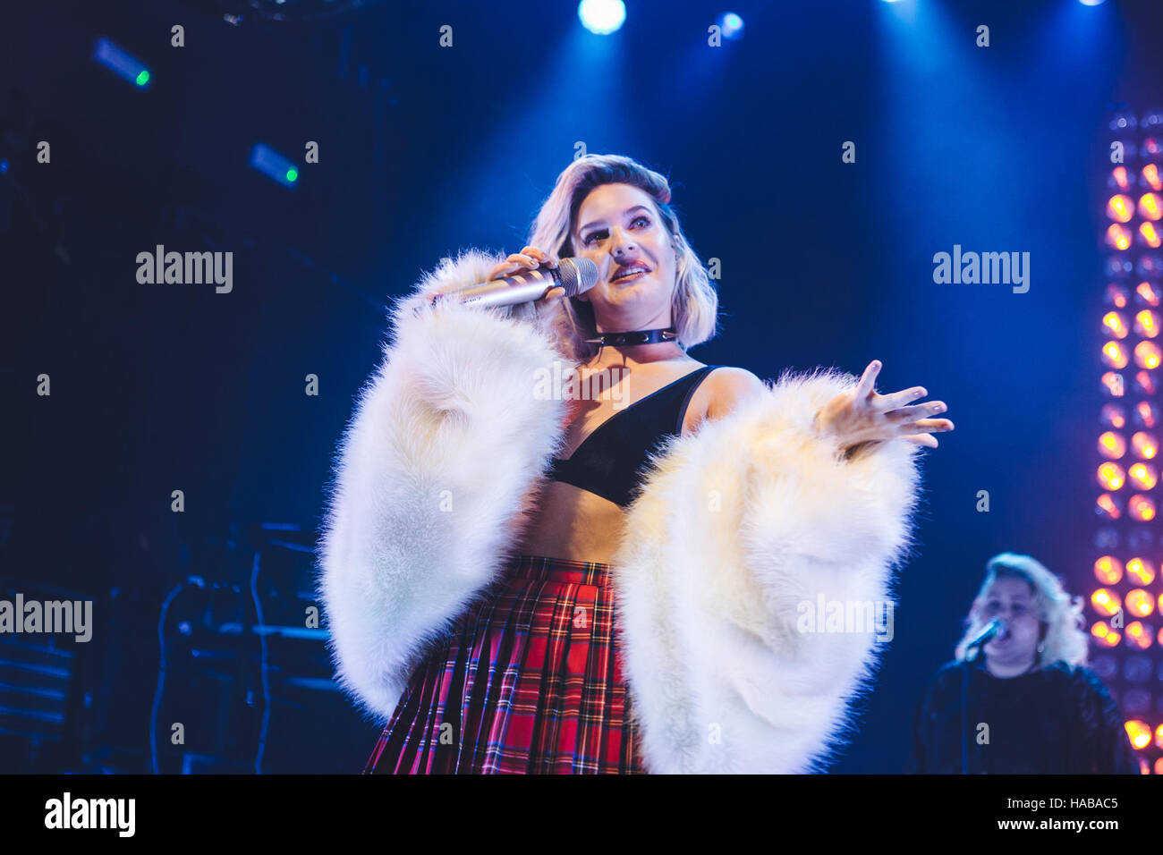 Camden, London, UK. English singer and songwriter Anne-Marie Nicholson, known professionally as Anne-Marie, performs a sell out show at KOKO in Camden, London, 2016 Credit:  Myles Wright/ZUMA Wire/Alamy Live News Stock Photo