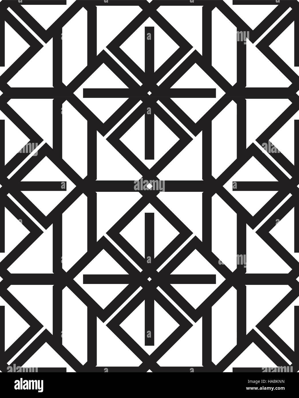 Vector geometric seamless pattern Stock Vector Image & Art - Alamy