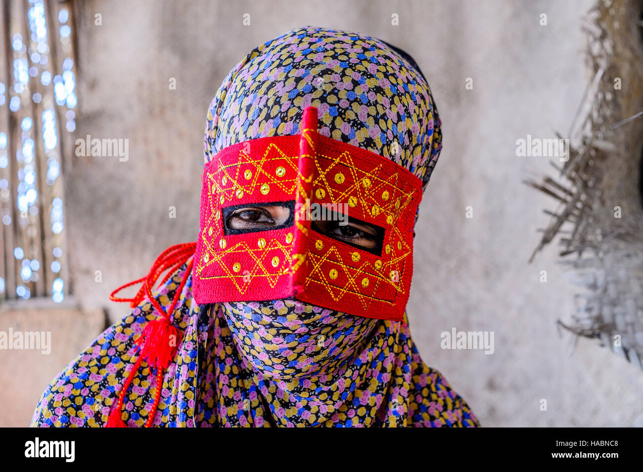 Bandari woman, Iran Stock Photo - Alamy