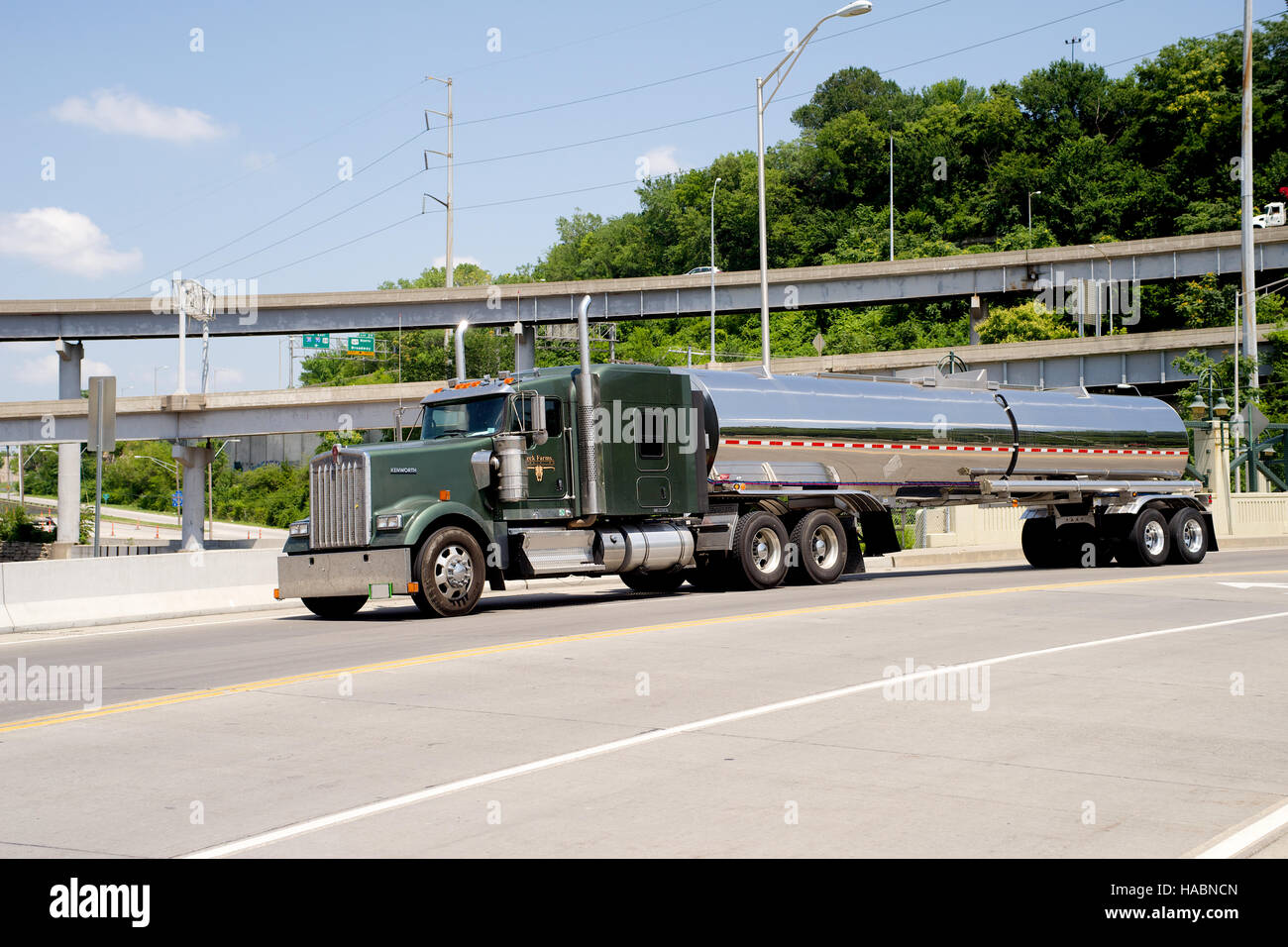 Bridges including Interstate 70 at West Bottoms, Kansas City, Missouri