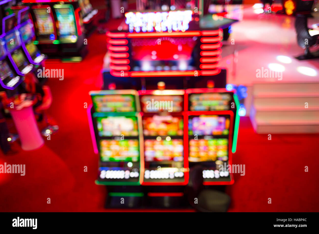 Blurry city vegas lights hi-res stock photography and images - Alamy