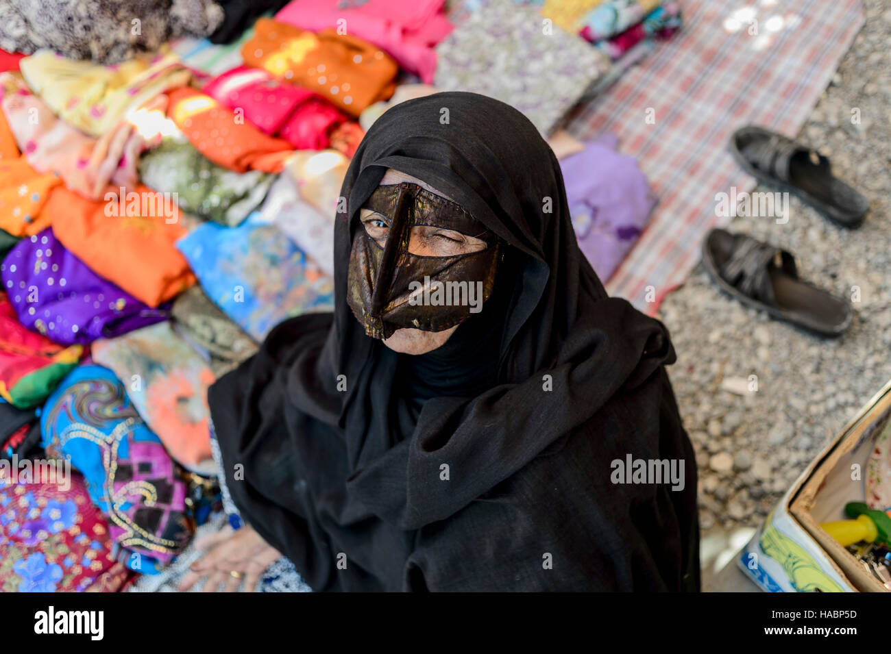 Bandari woman, Iran Stock Photo - Alamy
