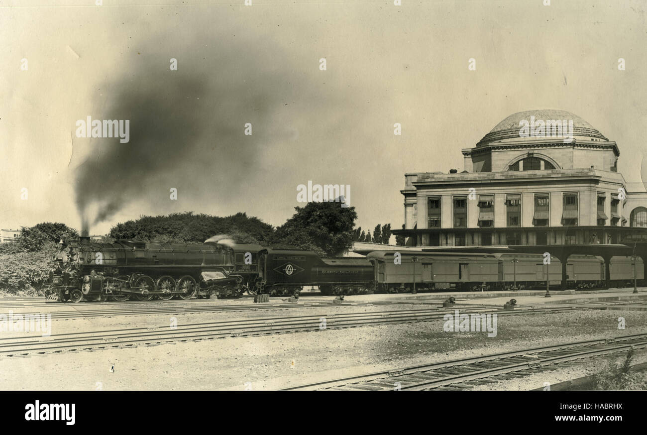 Richmond Fredericksburg and Potomac Railroad, Richmond, Virginia Stock Photo