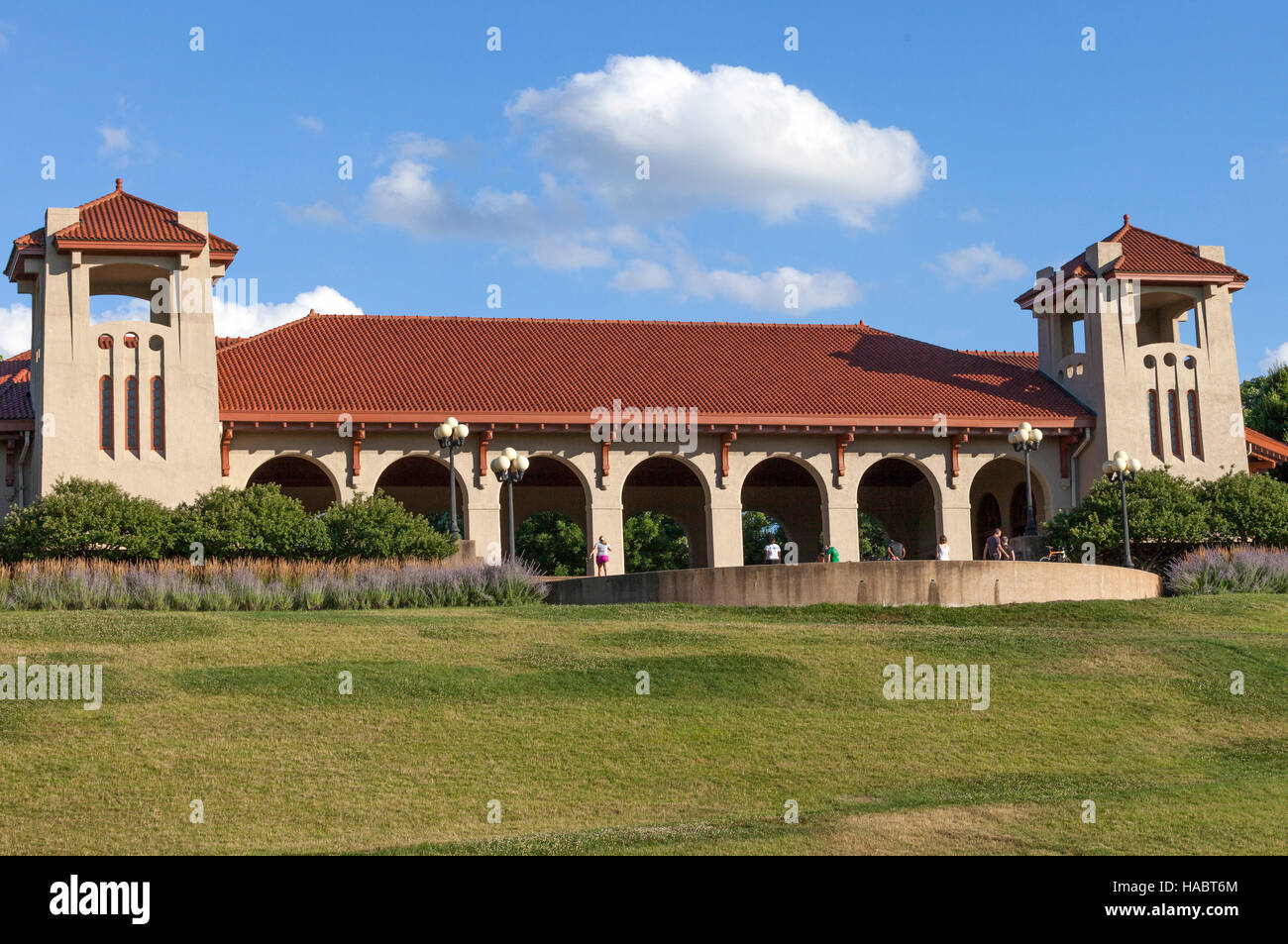 Spanish Pavilion, Forest Park, St. Louis, Missouri Stock Photo Alamy