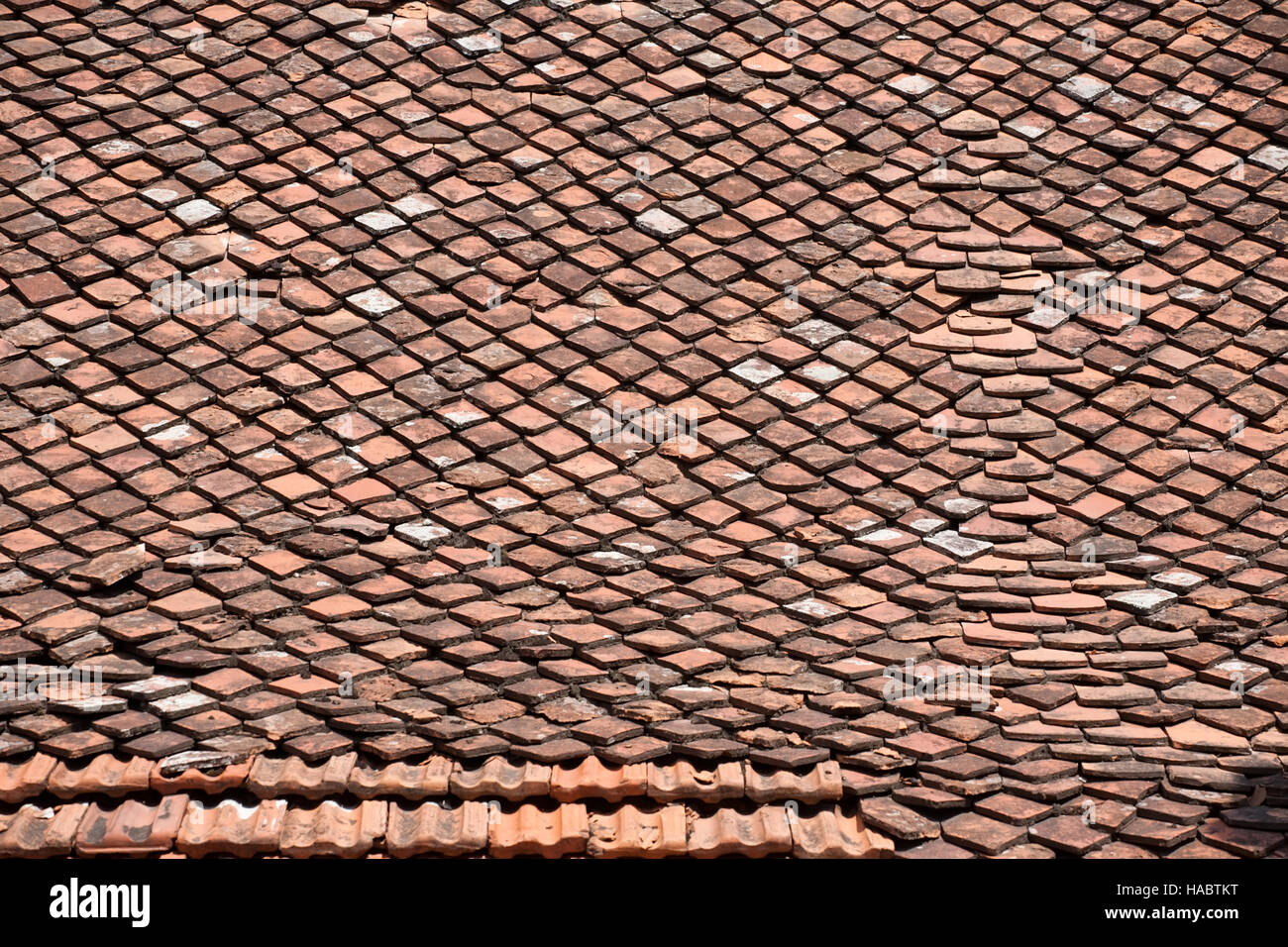Clay tile texture hires stock photography and images Alamy