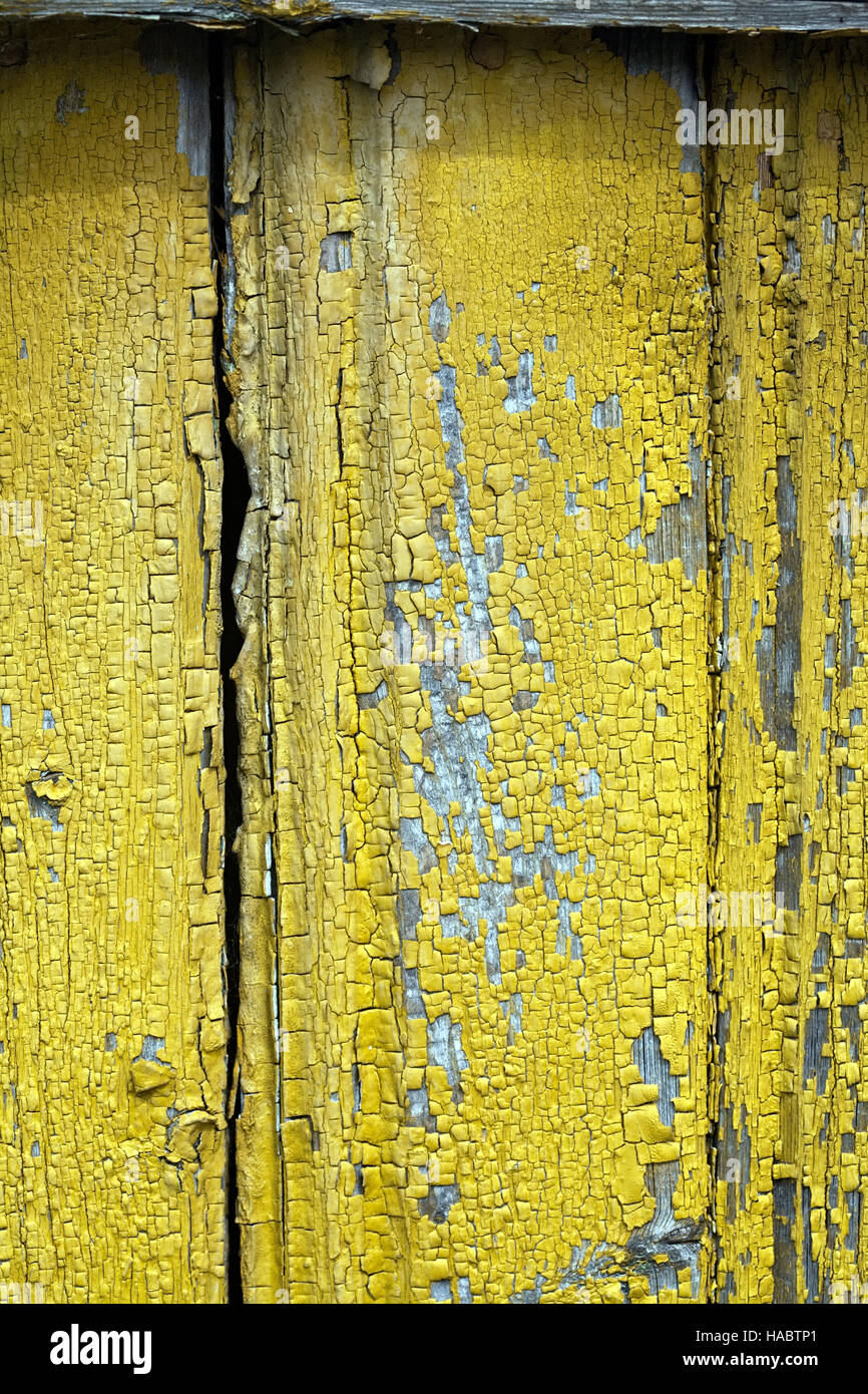 old wooden wall with yellow paint texture pattern Stock Photo - Alamy