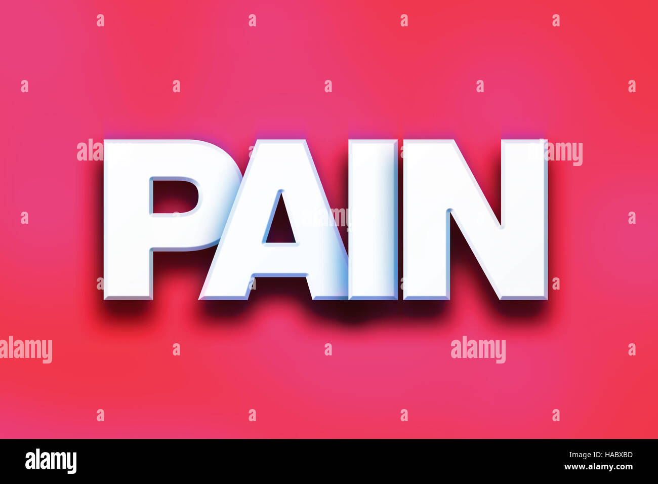 the-word-pain-written-in-white-3d-letters-on-a-colorful-background