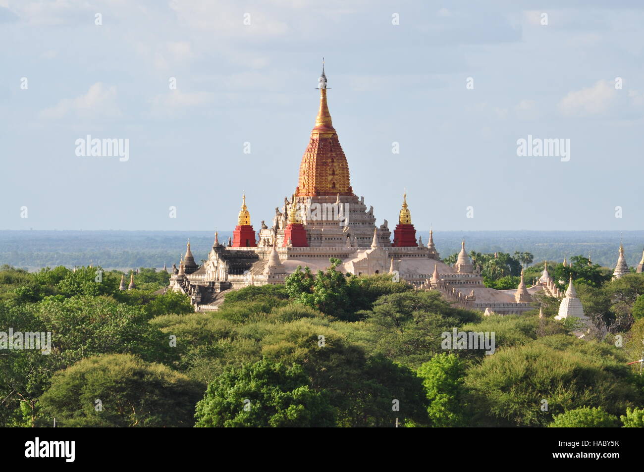 Ananda paya pagoda, Bagan, Myanmar Stock Photo