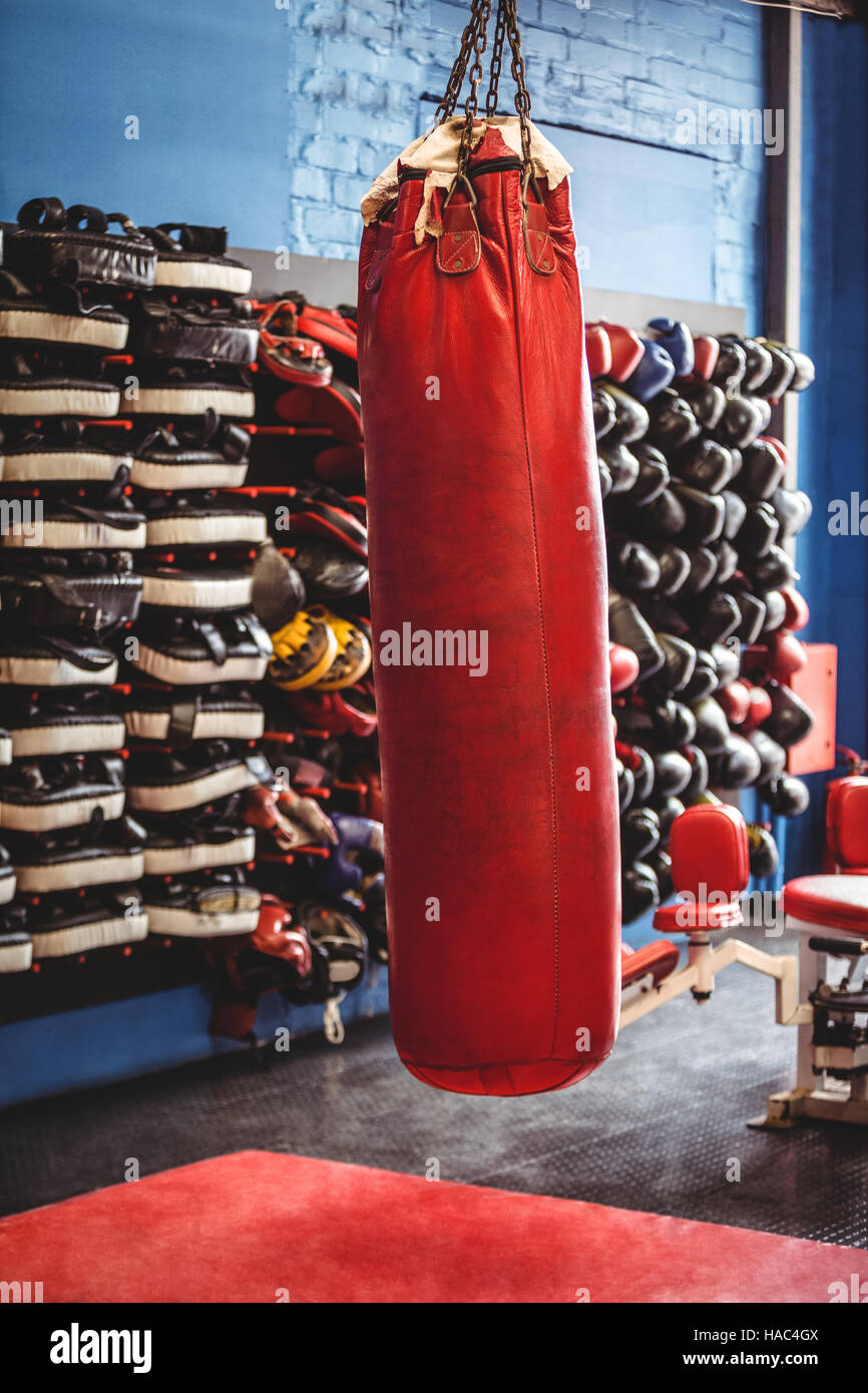 Worn Leather Punching Bag Stock Photo  Download Image Now  Boxing   Sport Punching Bag Bag  iStock