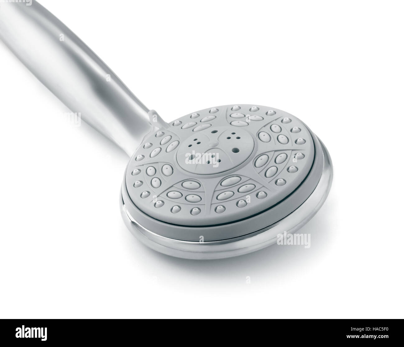 Massage shower head isolated on white Stock Photo Alamy