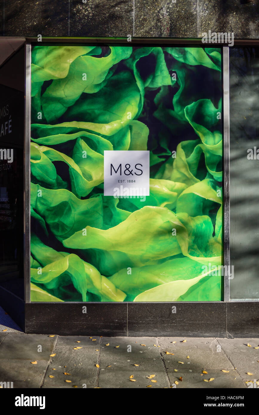 Marks And Spencer Nottingham,UK Stock Photo Alamy