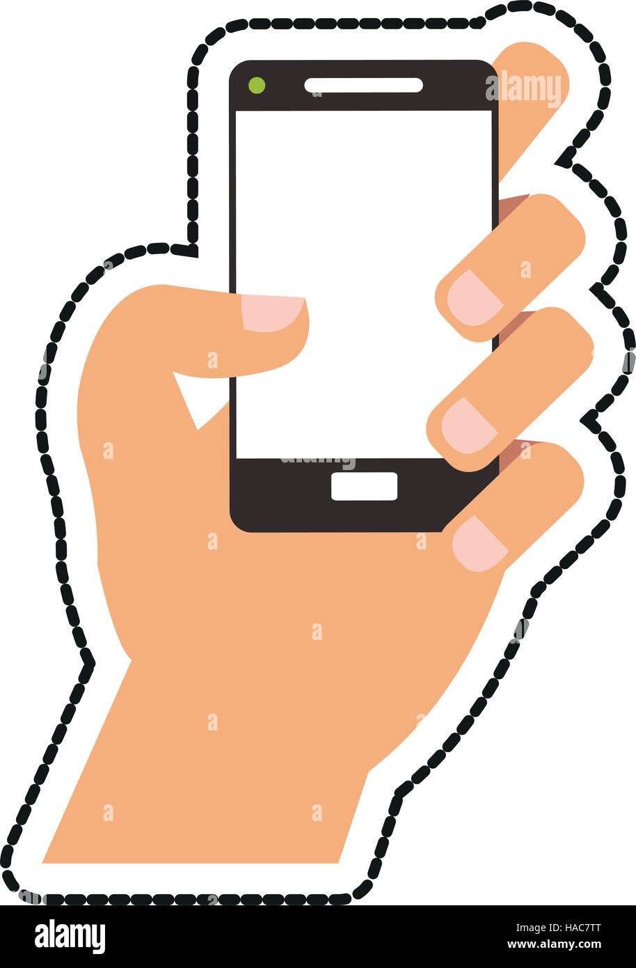 Isolated smartphone device design Stock Vector Image & Art - Alamy