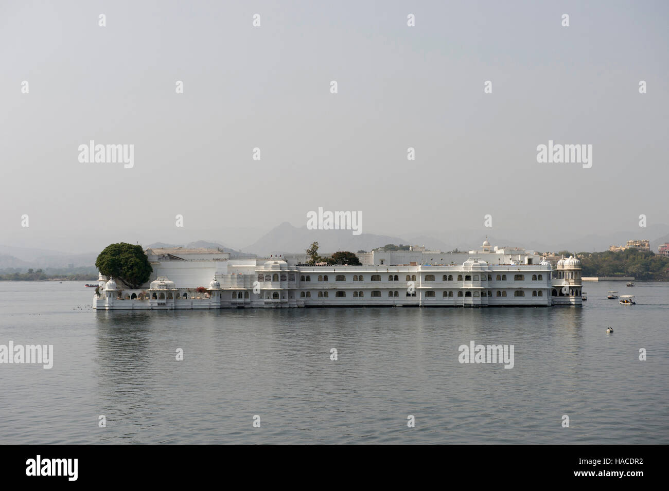 Lake Palace, Jag Niwas, Udaipur, Rajasthan, India Stock Photo