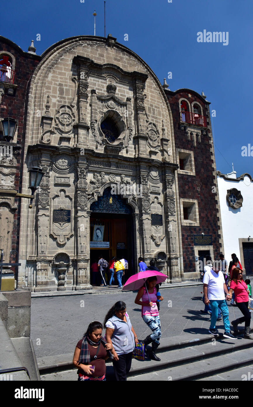 Iglesia del Cerrito at La Basilica de Nuestra Senora de Guadalupe, Mexico  City, Mexico Stock Photo - Alamy
