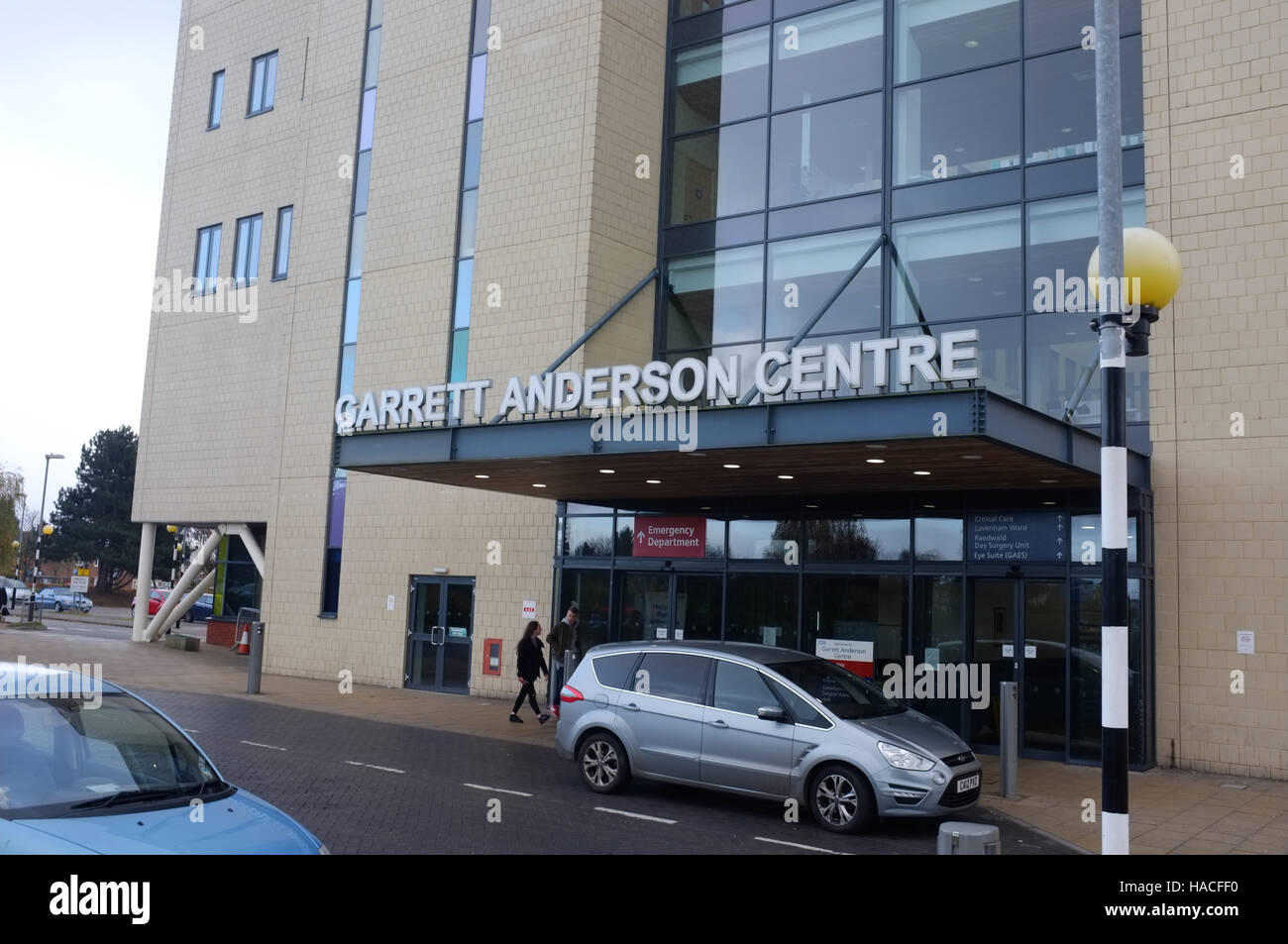 Ipswich Hospital exterior of the Garrett Anderson Centre, Heath Rd