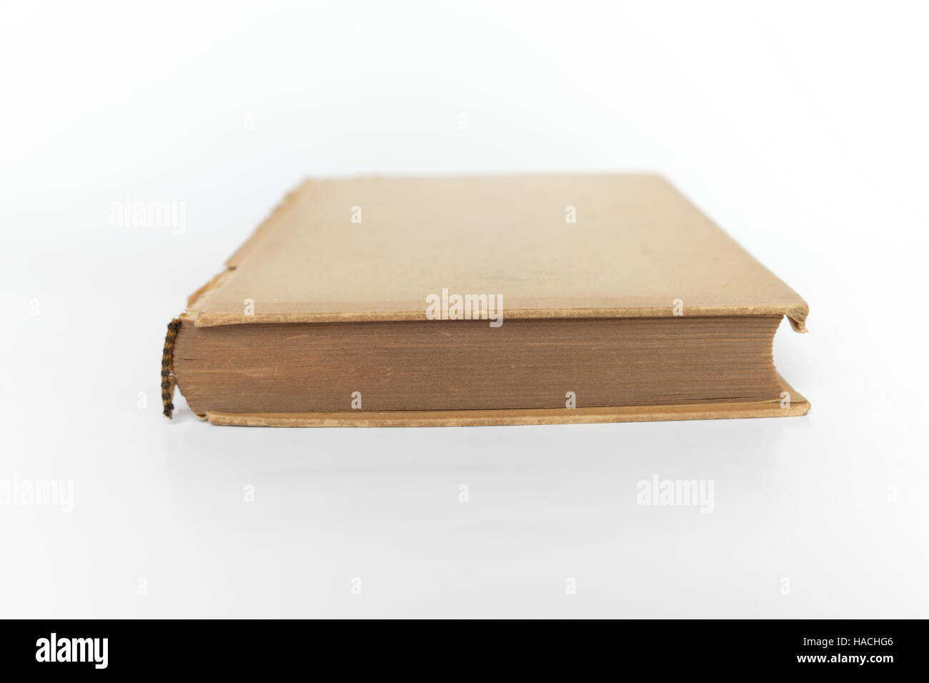 old book isolated on white background Stock Photo - Alamy