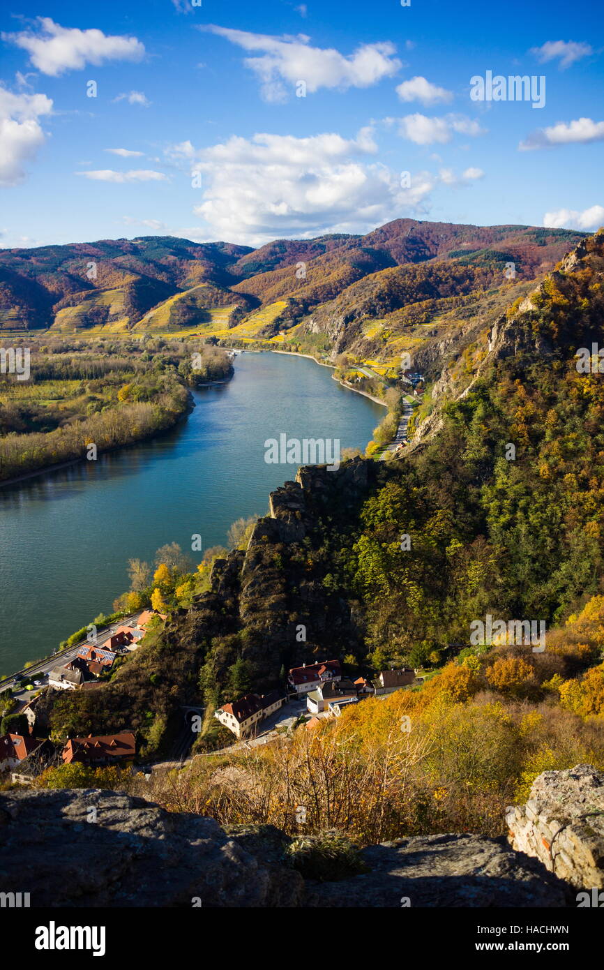 Danube river, Durnstein, Austria Stock Photo - Alamy