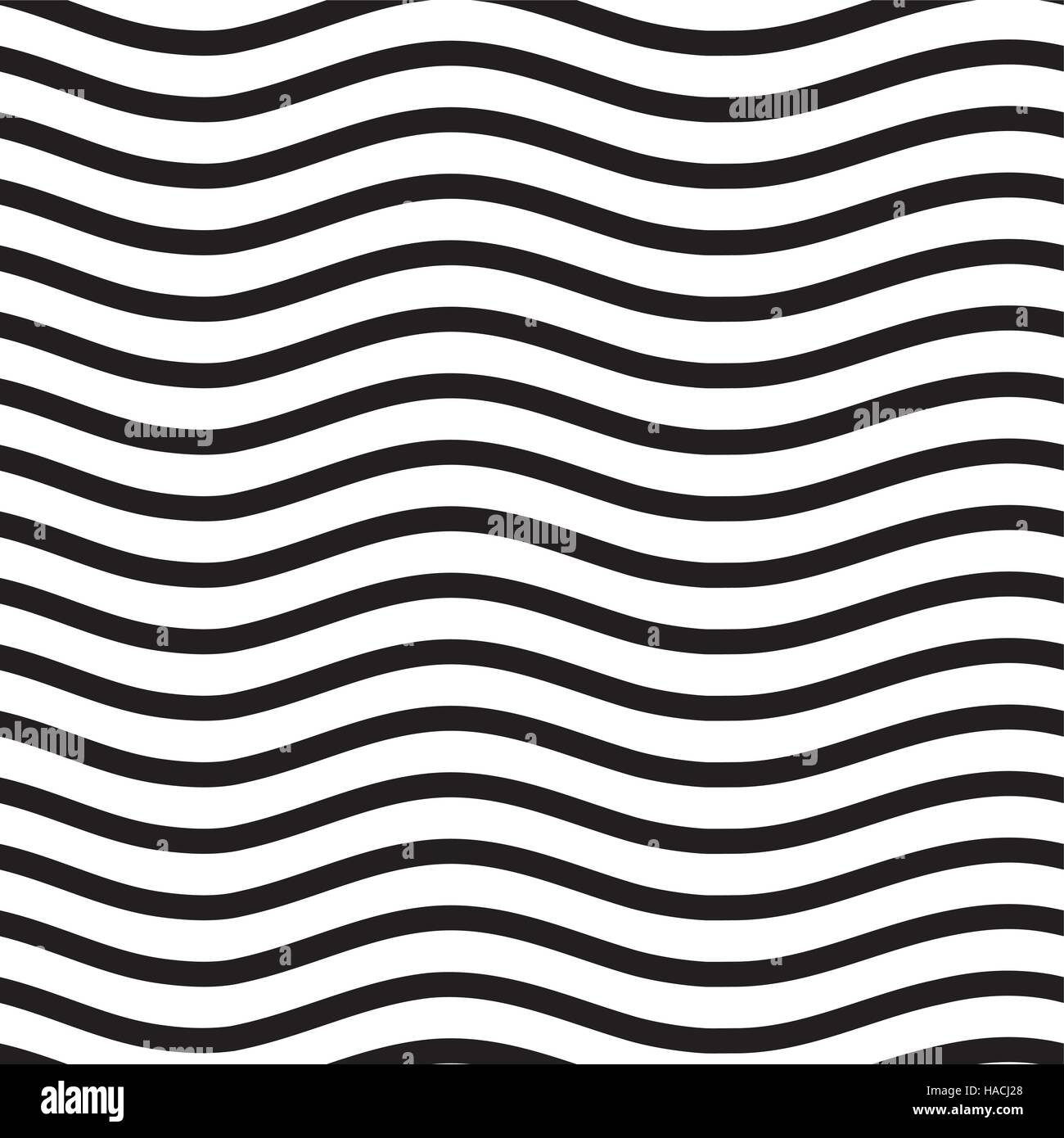 Universal seamless linear striped wave abstract pattern in black Stock ...