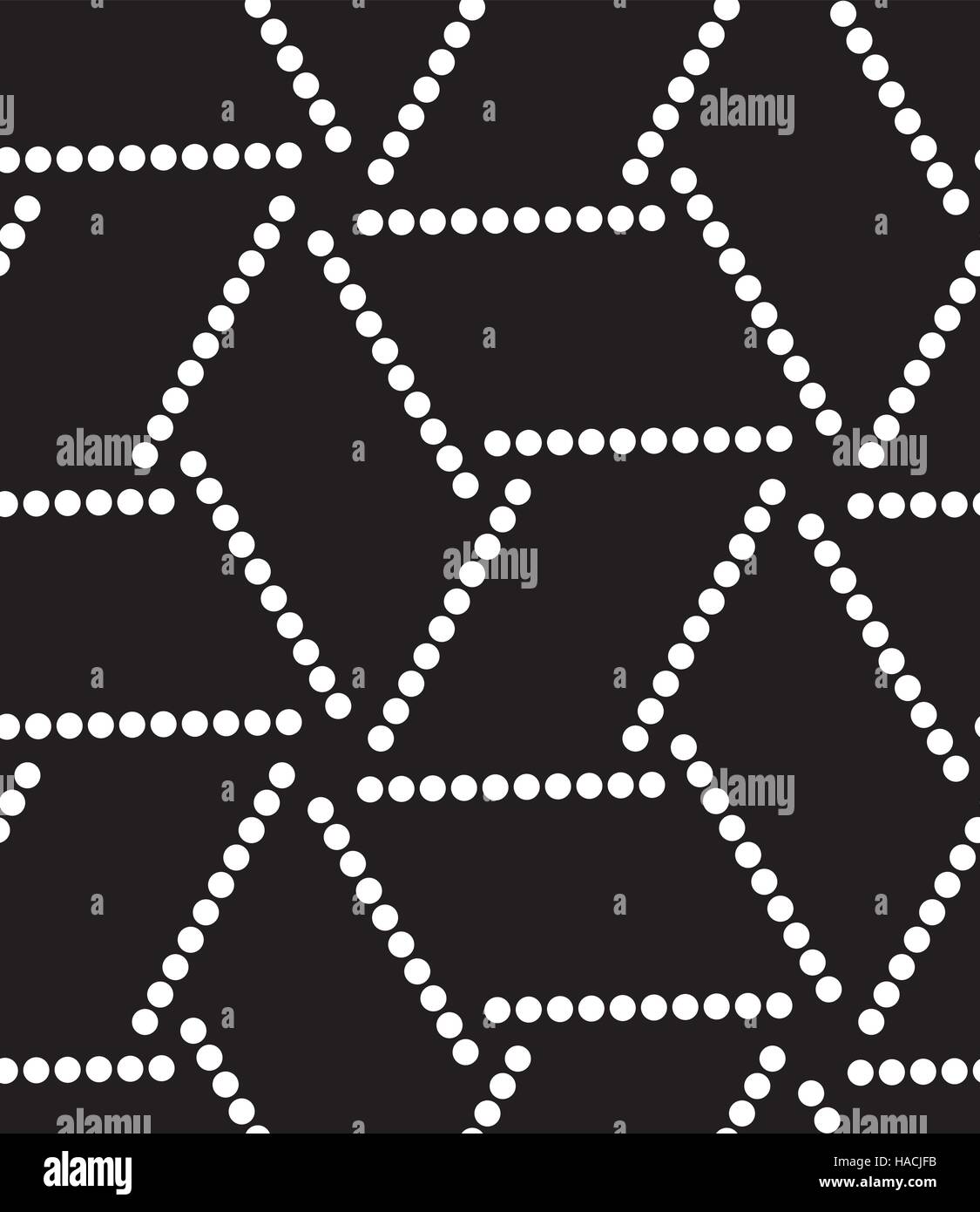 Vector seamless pattern. Modern geometric dots background Stock Vector ...