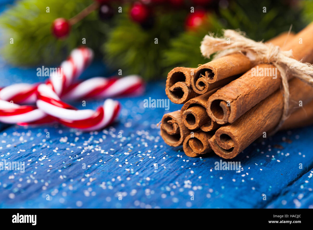 Bunch of cinnamon sticks Stock Photo Alamy