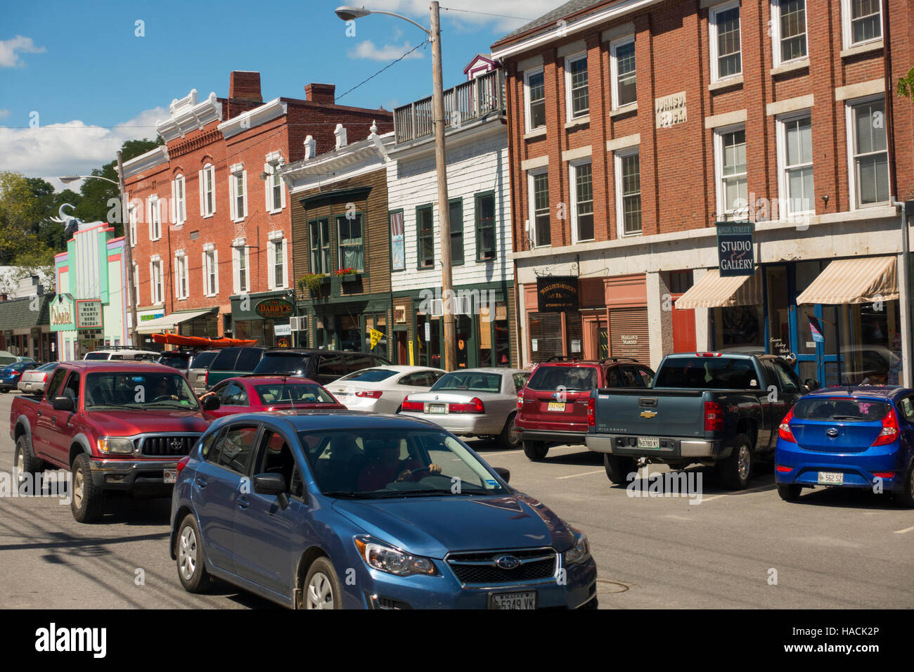 Main street belfast maine hires stock photography and images Alamy