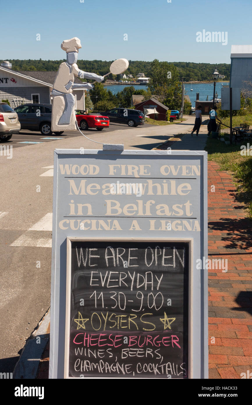 Main street belfast maine hires stock photography and images Alamy