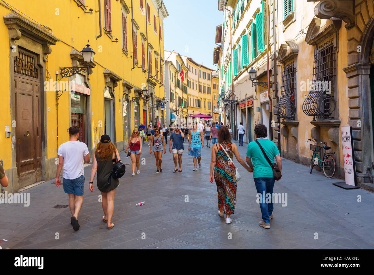Shopping street corso italia pisa hi-res stock photography and images -  Alamy