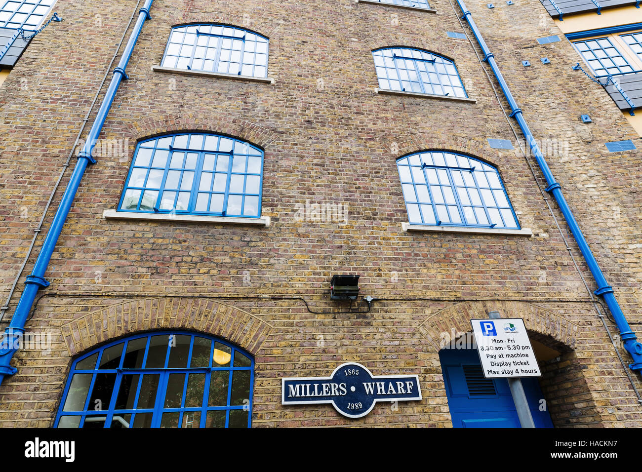 Millers Wharf at St Katherines docks in London, UK Stock Photo Alamy