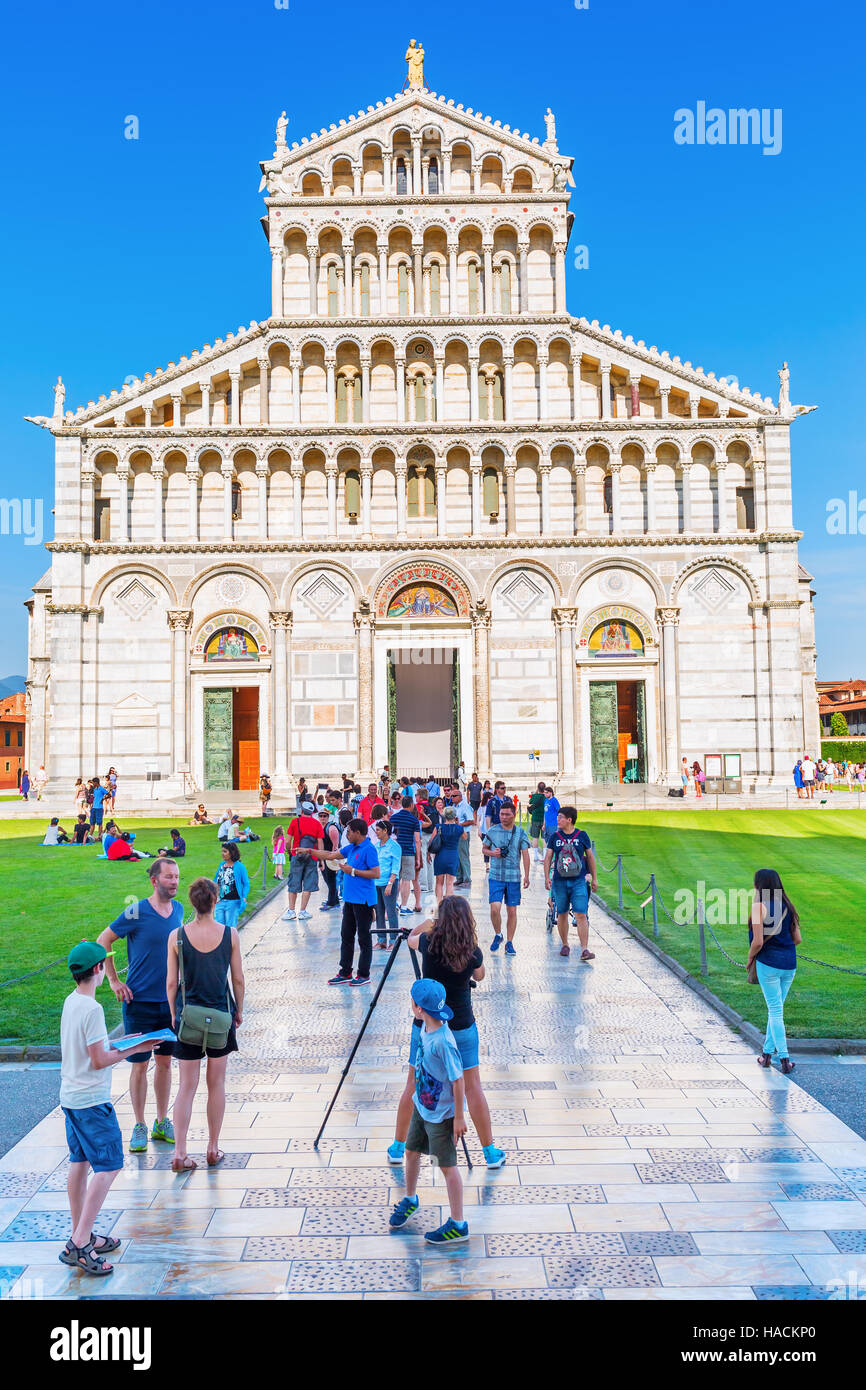 Pisa Cathedral in Pisa, Italy Stock Photo