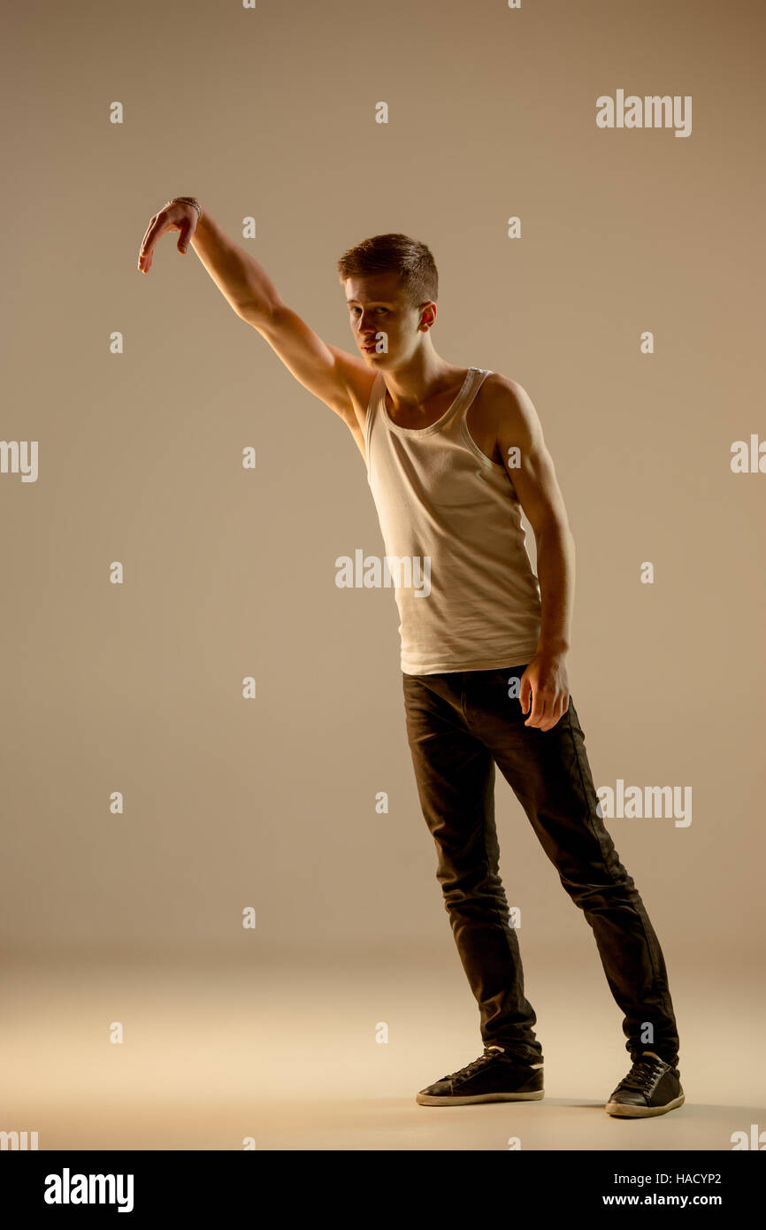 The women dancing hip hop choreography Stock Photo Alamy