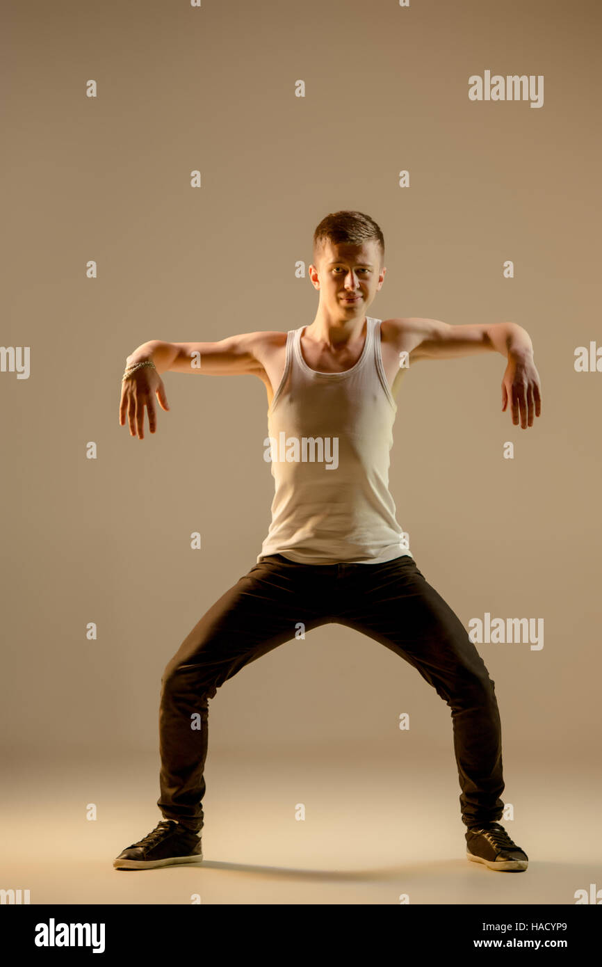 The women dancing hip hop choreography Stock Photo Alamy