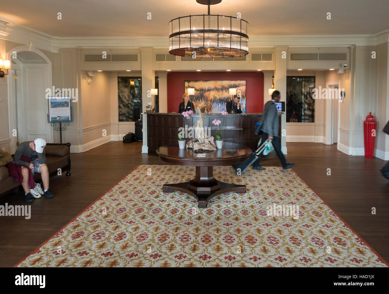 Algonquin resort St. Andrews by the sea New Brunswick Canada Stock 