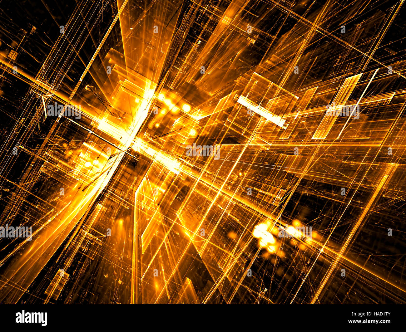 Abstract glass room - digitally generated image Stock Photo - Alamy