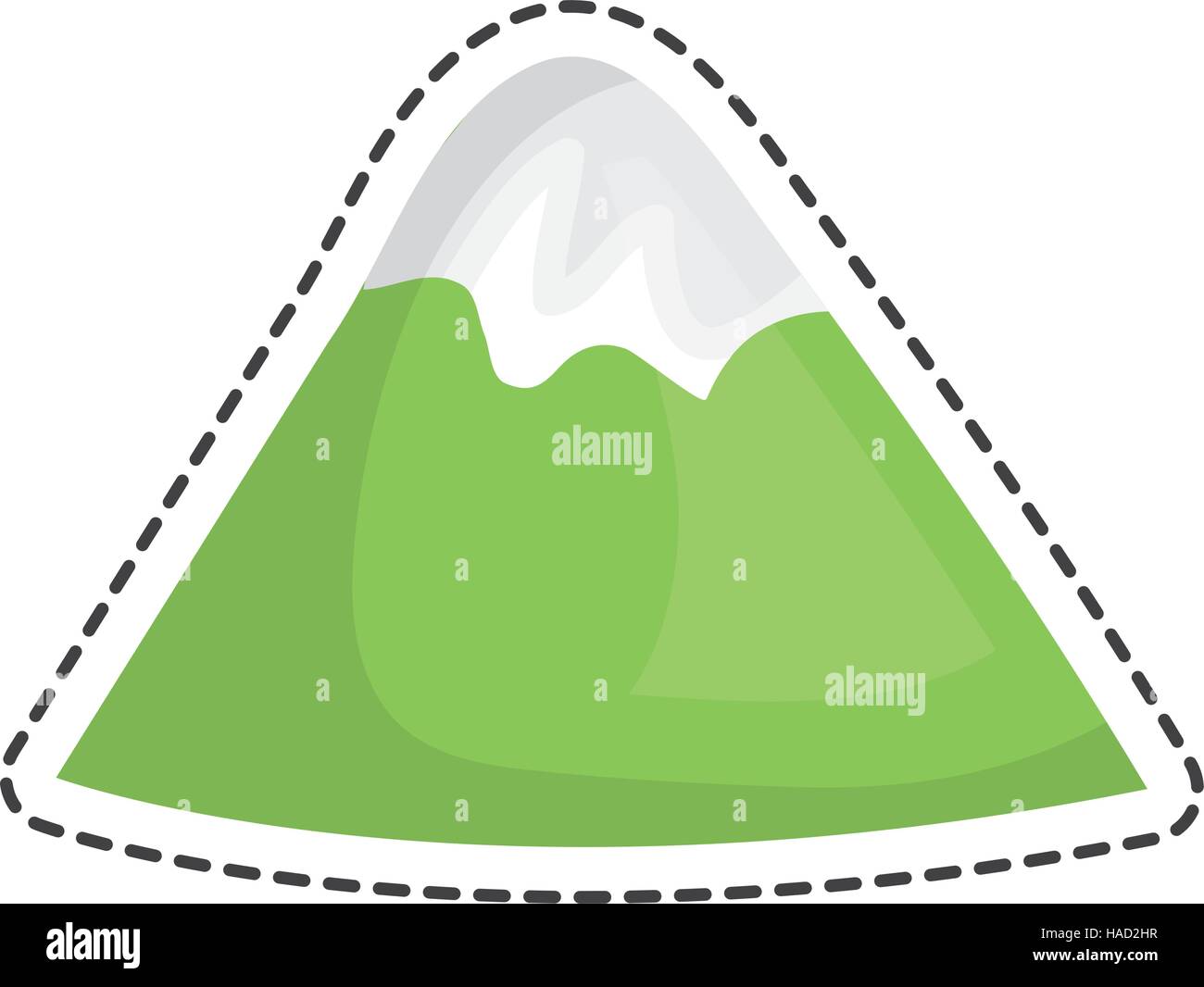 mountain landscape isolated icon vector illustration design Stock ...