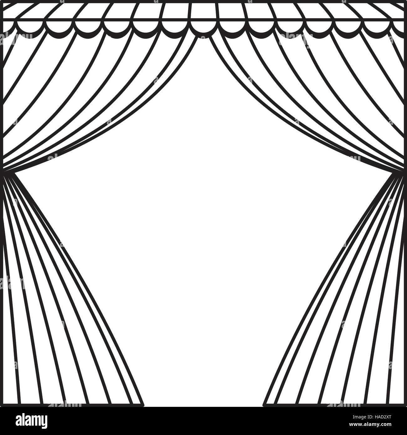 circus curtain raises Stock Vector Image & Art - Alamy