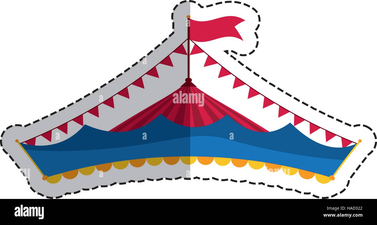 Circus tent festival Stock Vector Image & Art - Alamy