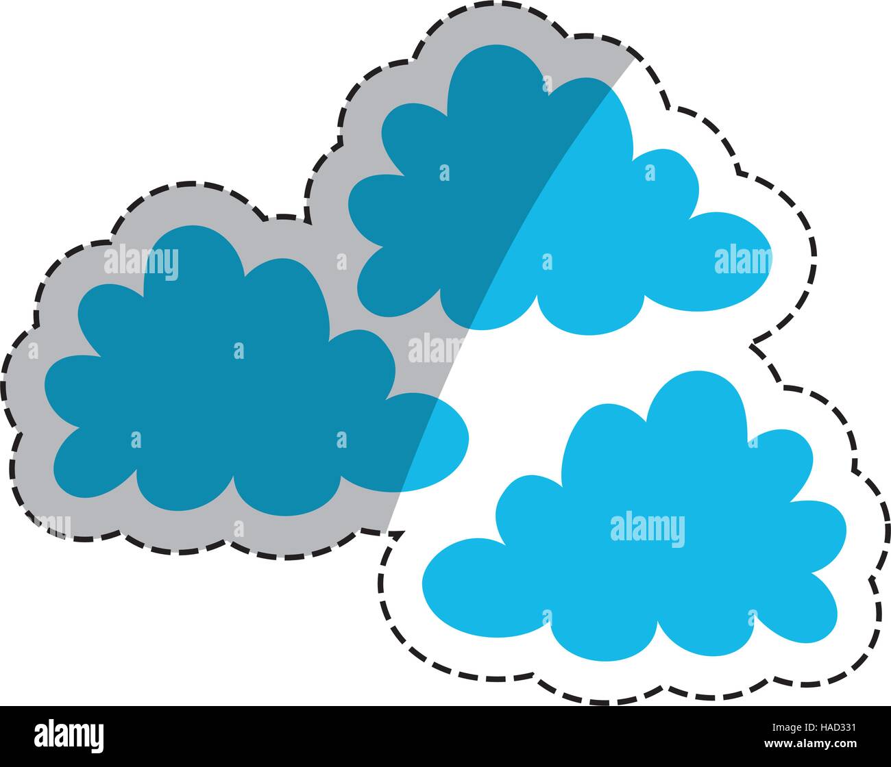 Clouds weather sky Stock Vector Image & Art - Alamy