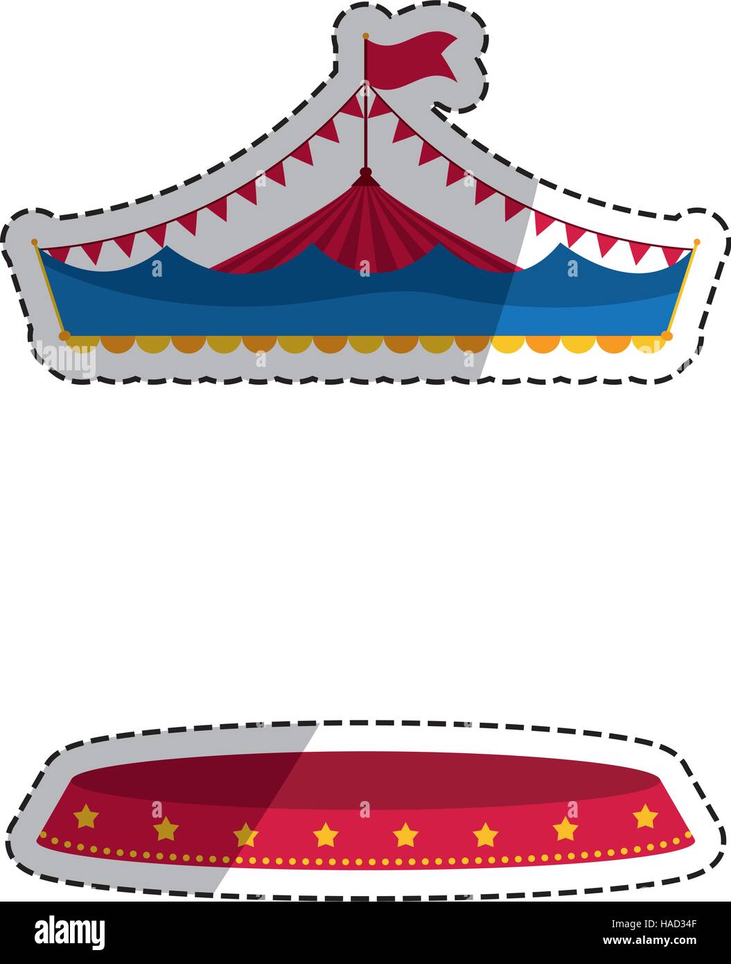 Circus tent festival Stock Vector Image & Art - Alamy