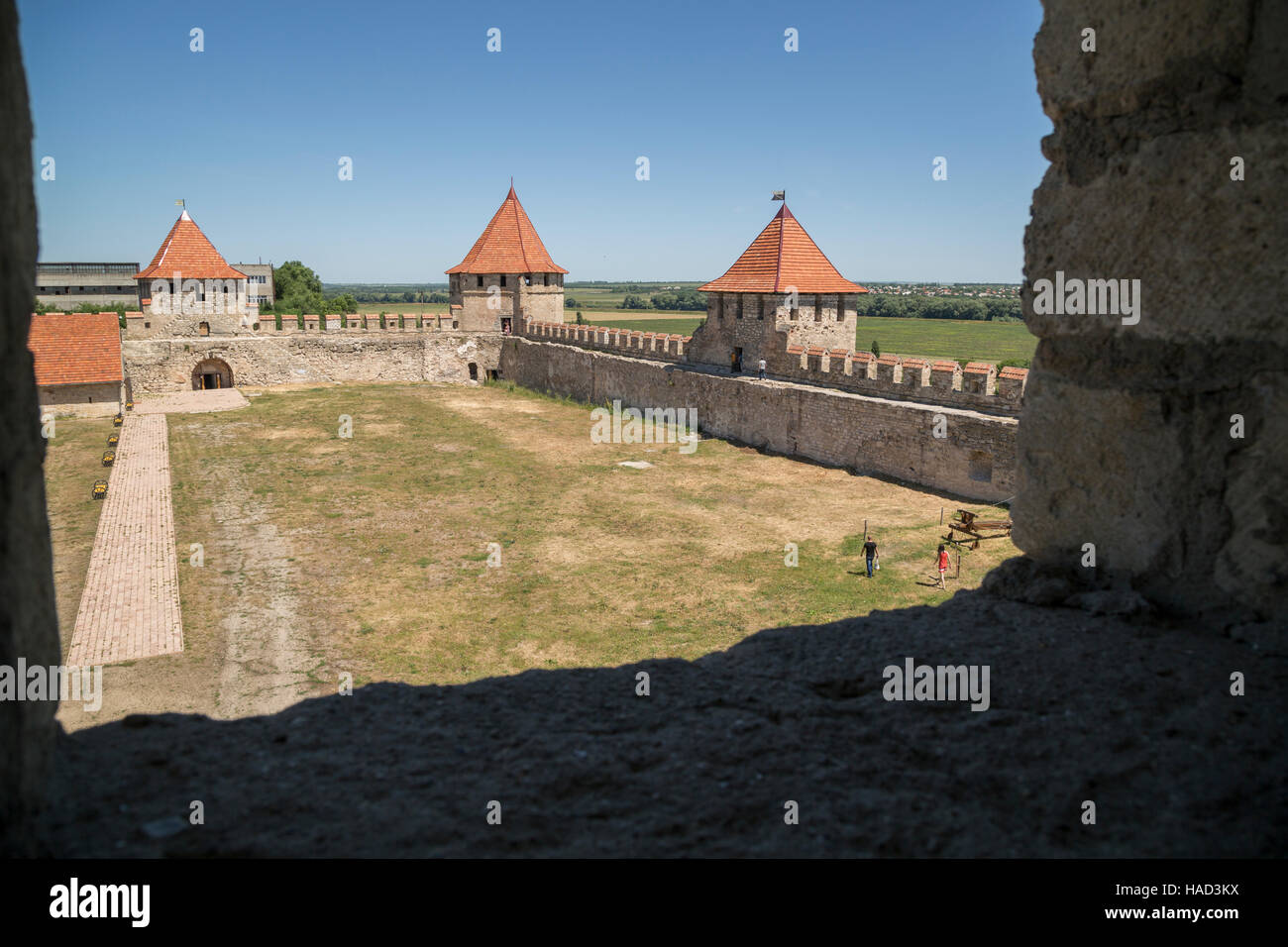 Fortress in Bender (Bendery), Transnistria (Moldova) Stock Photo